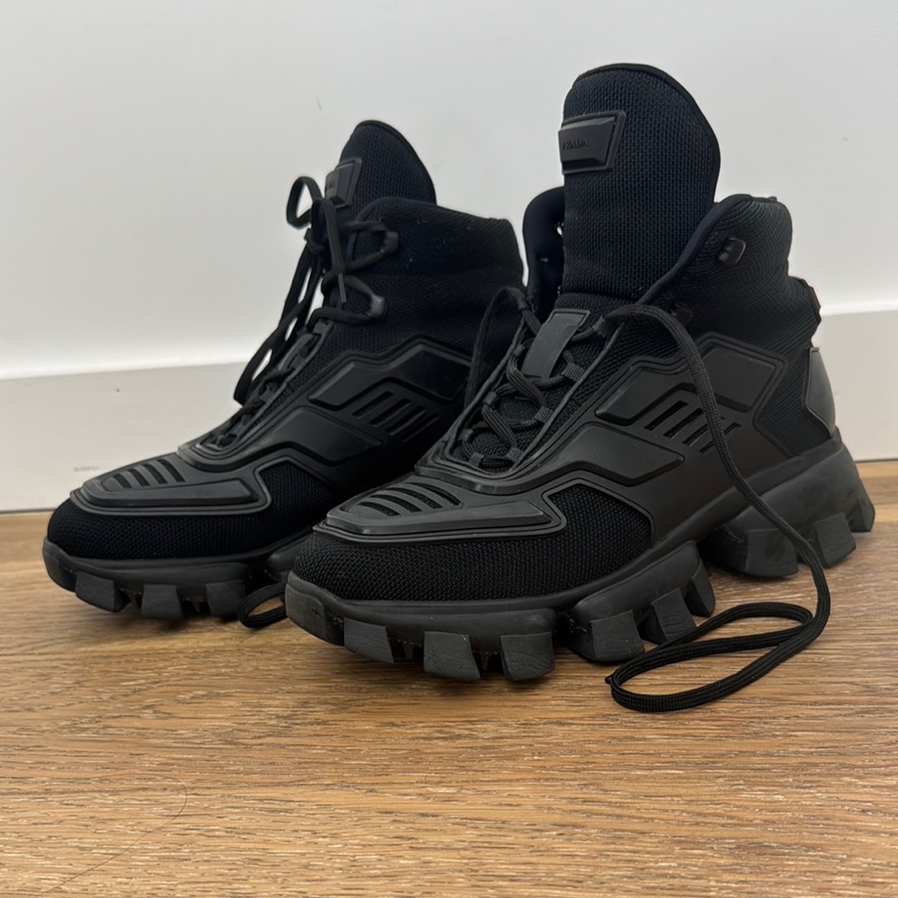Men’s Prada Cloudbust Thunder high top boot
